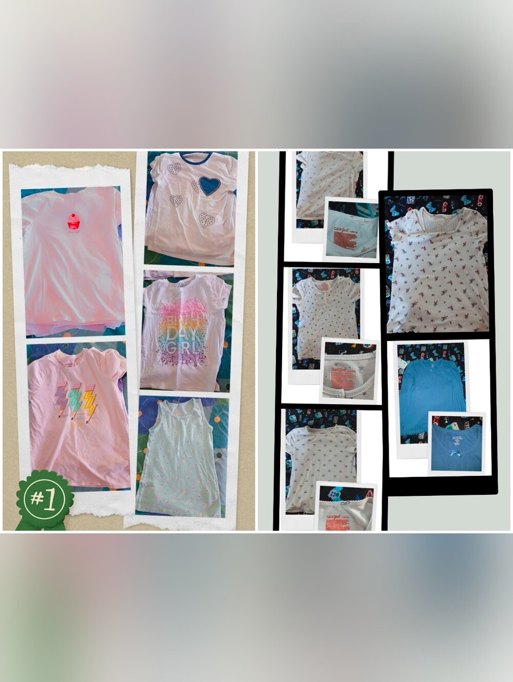 Girls Shirts Size 10/12